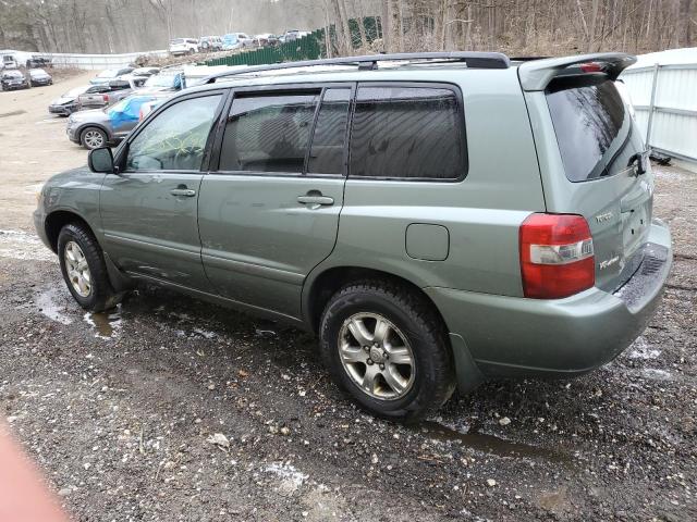 JTEEP21A550075462 - 2005 TOYOTA HIGHLANDER LIMITED TEAL photo 2