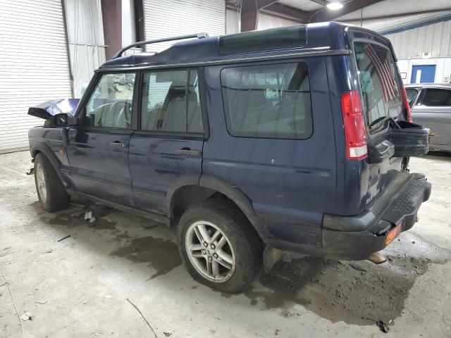 SALTY15482A768600 - 2002 LAND ROVER DISCOVERY SE BLUE photo 2