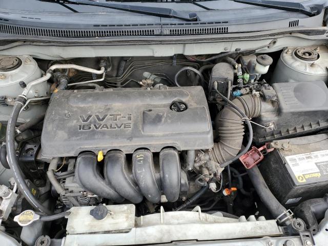 2T1BR38EX3C107566 - 2003 TOYOTA COROLLA CE SILVER photo 11