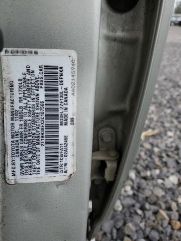 2T1BR38EX3C107566 - 2003 TOYOTA COROLLA CE SILVER photo 12