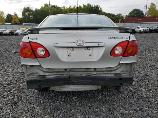 2T1BR38EX3C107566 - 2003 TOYOTA COROLLA CE SILVER photo 6
