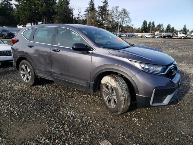 2HKRW2H25MH652581 - 2021 HONDA CR-V LX GRAY photo 4