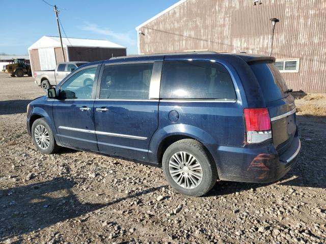 2C4RC1CG7ER332804 - 2014 CHRYSLER TOWN & COU TOURING L BLUE photo 2