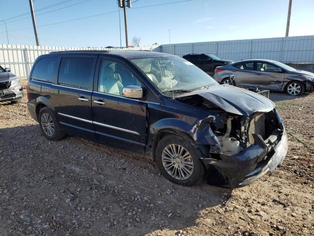 2C4RC1CG7ER332804 - 2014 CHRYSLER TOWN & COU TOURING L BLUE photo 4