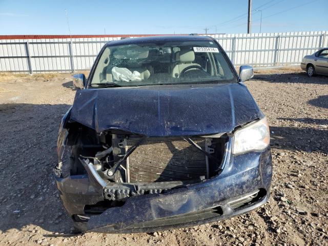 2C4RC1CG7ER332804 - 2014 CHRYSLER TOWN & COU TOURING L BLUE photo 5