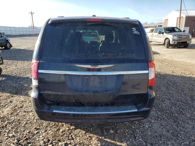 2C4RC1CG7ER332804 - 2014 CHRYSLER TOWN & COU TOURING L BLUE photo 6