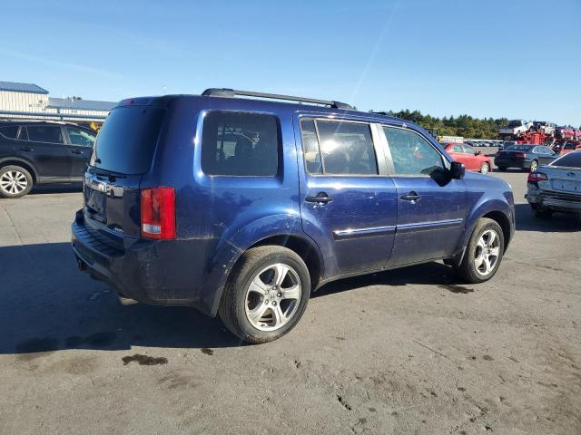 5FNYF4H50DB027618 - 2013 HONDA PILOT EXL ლურჯი ფოტო 3