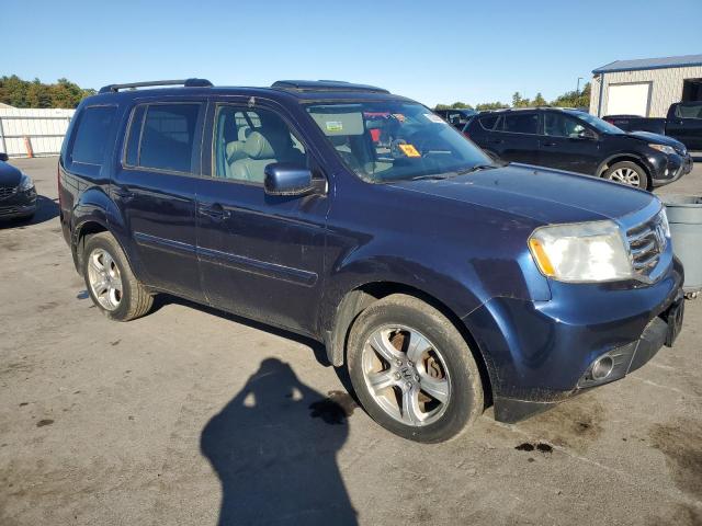 5FNYF4H50DB027618 - 2013 HONDA PILOT EXL ლურჯი ფოტო 4