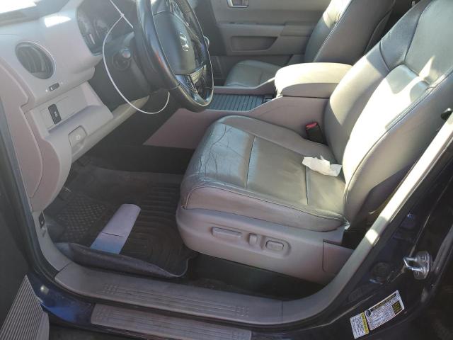 5FNYF4H50DB027618 - 2013 HONDA PILOT EXL ლურჯი ფოტო 7