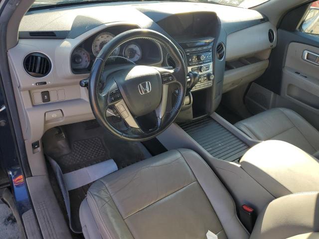 5FNYF4H50DB027618 - 2013 HONDA PILOT EXL ლურჯი ფოტო 8