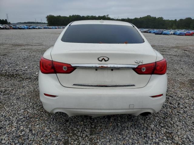 JN1BV7AP4FM331795 - 2015 INFINITI Q50 BASE WHITE photo 6