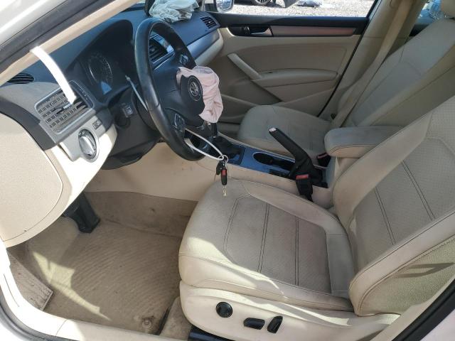 1VWBS7A33EC115389 - 2014 VOLKSWAGEN PASSAT SE თეთრი ფოტო 7