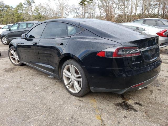 5YJSA1H17EFP56734 - 2014 TESLA MODEL S შავი ფოტო 2