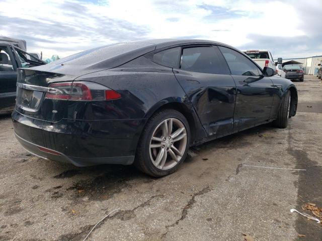 5YJSA1H17EFP56734 - 2014 TESLA MODEL S BLACK photo 3