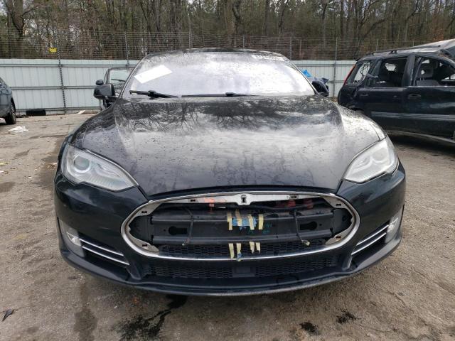 5YJSA1H17EFP56734 - 2014 TESLA MODEL S შავი ფოტო 5