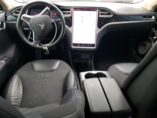 5YJSA1H17EFP56734 - 2014 TESLA MODEL S შავი ფოტო 8