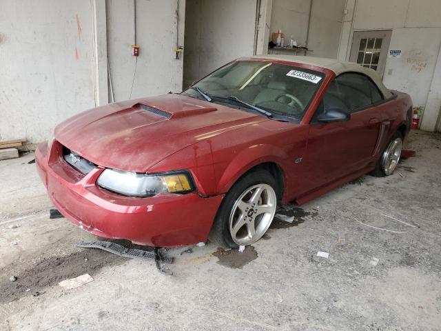 1FAFP45X23F366701 - 2003 FORD MUSTANG GT BURGUNDY photo 1
