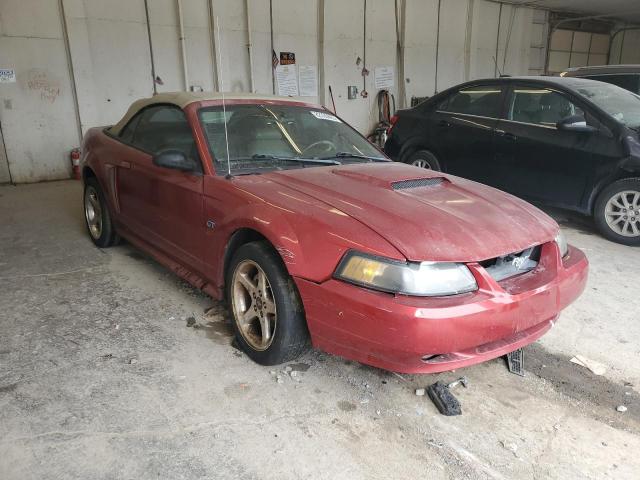 1FAFP45X23F366701 - 2003 FORD MUSTANG GT BURGUNDY photo 4