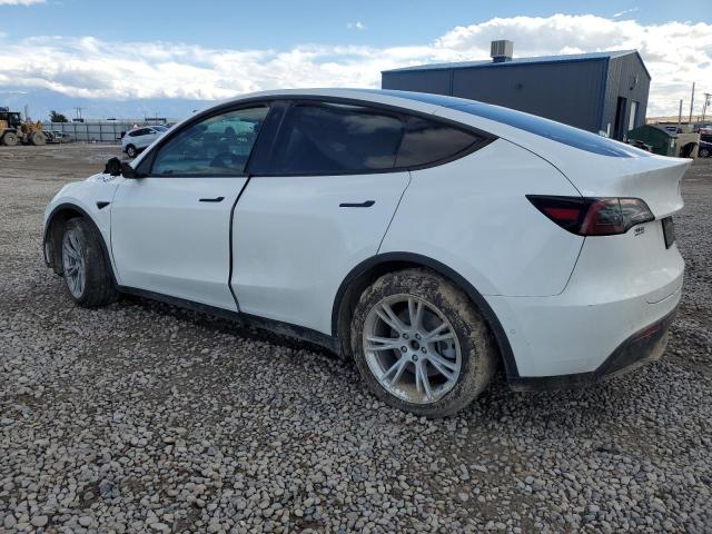5YJYGAEE5MF270003 - 2021 TESLA MODEL Y Белый фото 2
