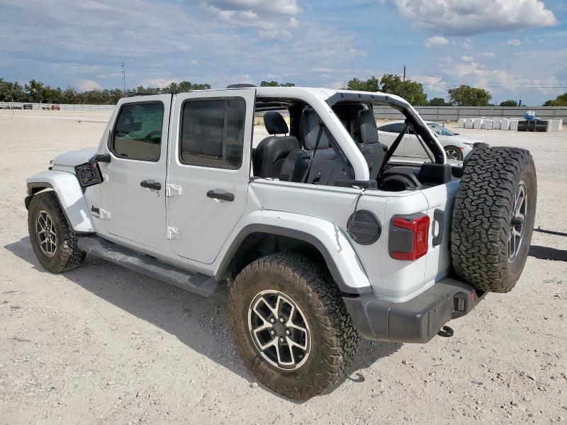 1C4HJXEG5NW116832 - 2022 JEEP WRANGLER UNLIMITED SAHARA თეთრი ფოტო 2