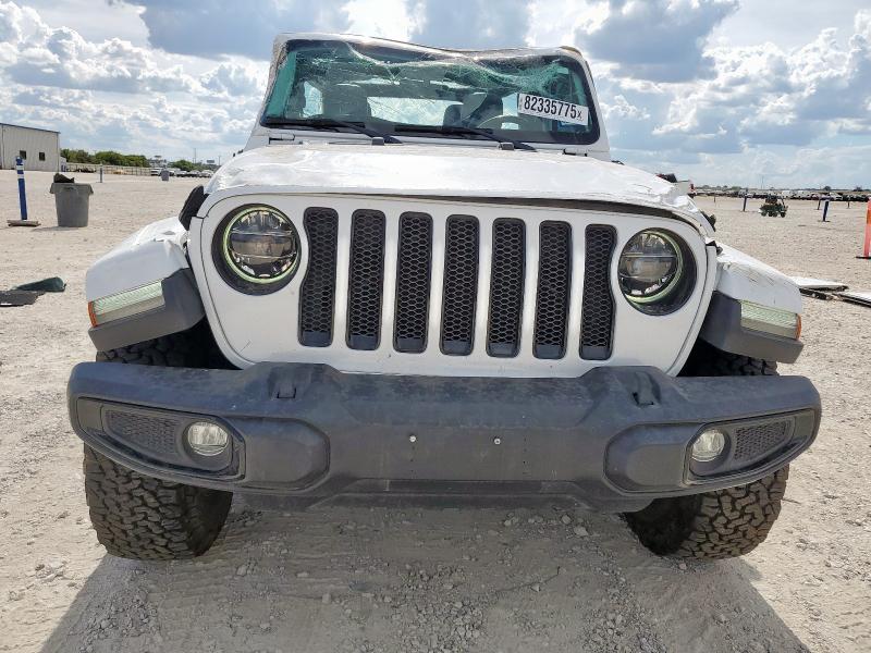 1C4HJXEG5NW116832 - 2022 JEEP WRANGLER UNLIMITED SAHARA თეთრი ფოტო 5