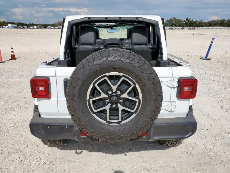 1C4HJXEG5NW116832 - 2022 JEEP WRANGLER UNLIMITED SAHARA თეთრი ფოტო 6