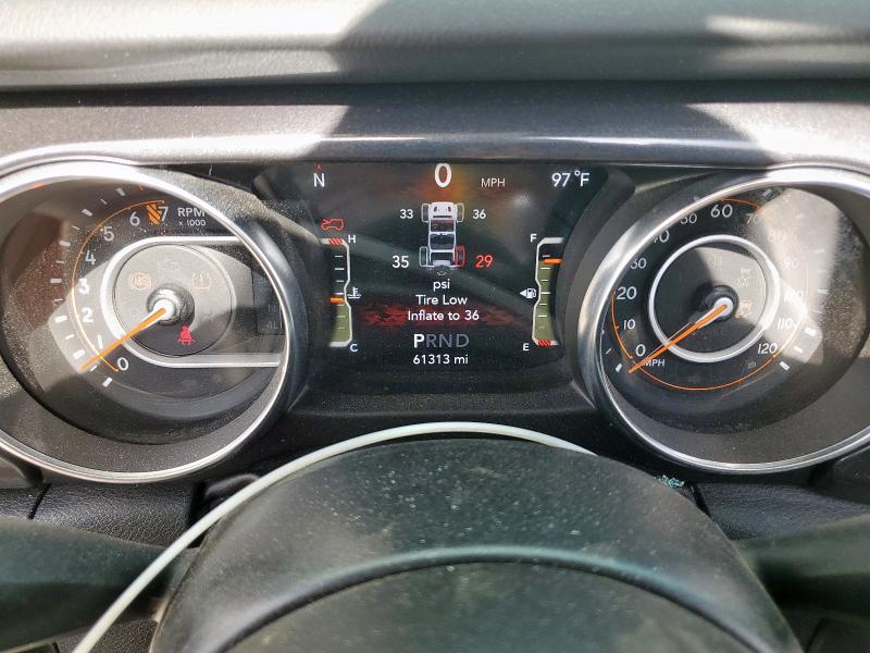 1C4HJXEG5NW116832 - 2022 JEEP WRANGLER UNLIMITED SAHARA თეთრი ფოტო 9