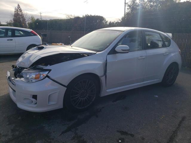 JF1GR8H67EL266106 - 2014 SUBARU IMPREZA WRX STI WHITE photo 1