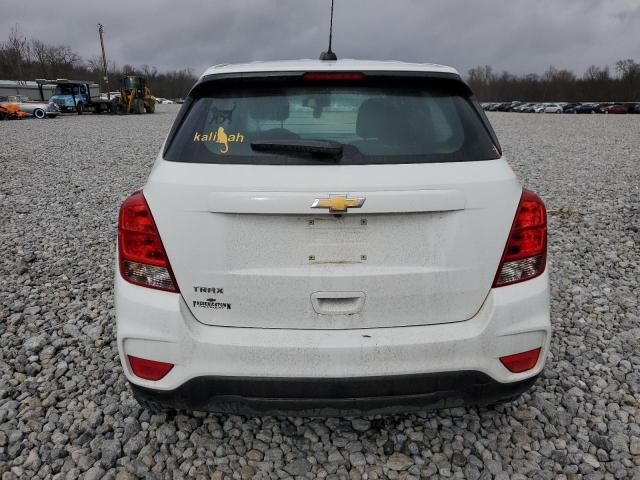 KL7CJKSB5LB064769 - 2020 CHEVROLET TRAX LS WHITE photo 6