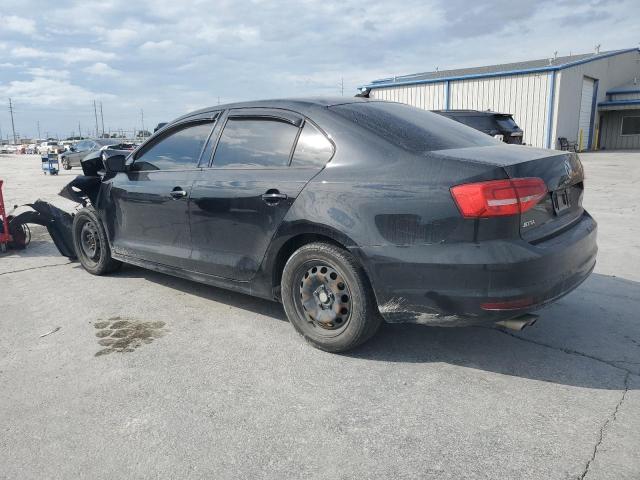 3VWLA7AJ1FM340433 - 2015 VOLKSWAGEN JETTA TDI BLACK photo 2