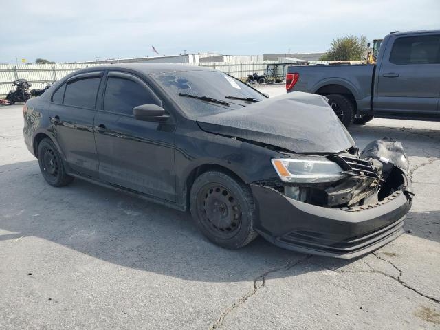 3VWLA7AJ1FM340433 - 2015 VOLKSWAGEN JETTA TDI BLACK photo 4