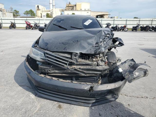 3VWLA7AJ1FM340433 - 2015 VOLKSWAGEN JETTA TDI BLACK photo 5