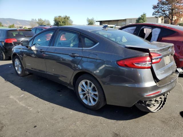 3FA6P0LU3KR202313 - 2019 FORD FUSION SE გრაფიტი ფოტო 2