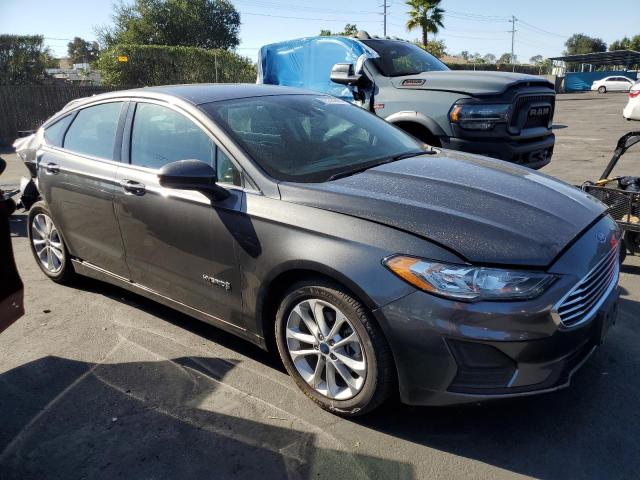 3FA6P0LU3KR202313 - 2019 FORD FUSION SE გრაფიტი ფოტო 4