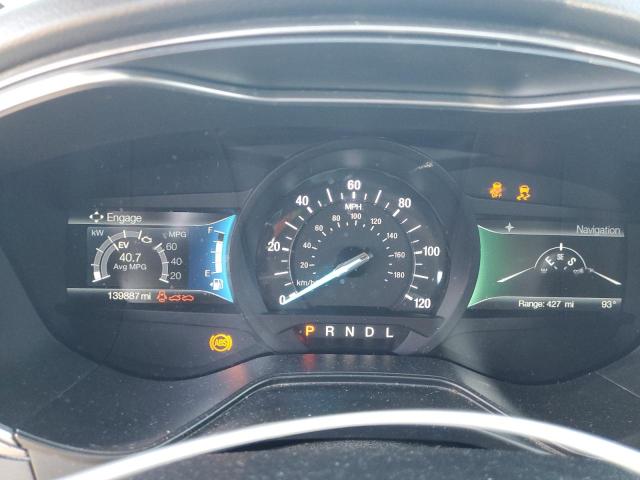 3FA6P0LU3KR202313 - 2019 FORD FUSION SE გრაფიტი ფოტო 9