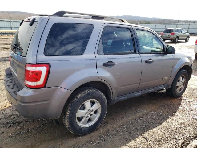 1FMCU02Z48KA42874 - 2008 FORD ESCAPE XLS GRAY photo 3