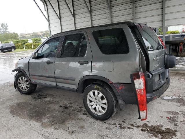 SHSRD78856U400251 - 2006 HONDA CR-V EX SILVER photo 2