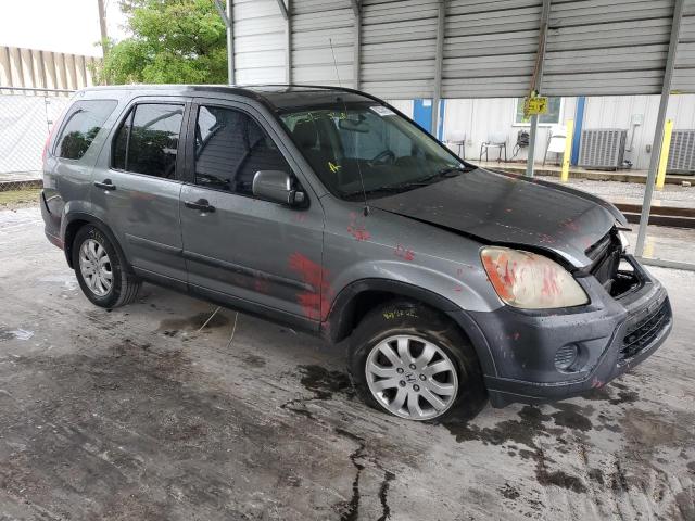 SHSRD78856U400251 - 2006 HONDA CR-V EX SILVER photo 4