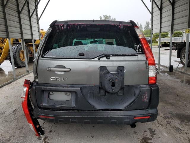 SHSRD78856U400251 - 2006 HONDA CR-V EX SILVER photo 6