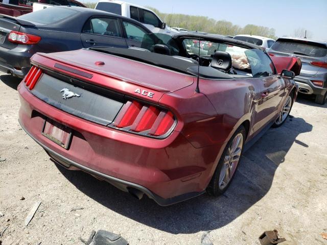 1FATP8UH8H5208350 - 2017 FORD MUSTANG RED photo 3