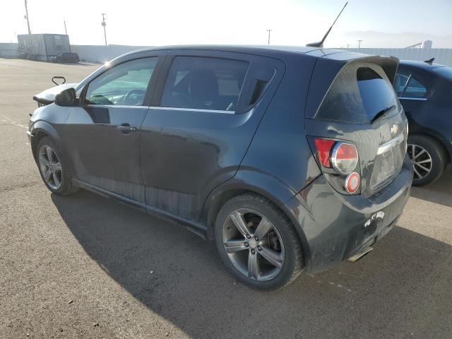 1G1JH6SB7E4208304 - 2014 CHEVROLET SONIC RS GRAY photo 2