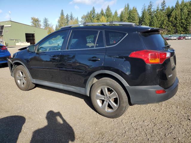 2T3RFREV9FW297904 - 2015 TOYOTA RAV4 XLE BLACK photo 2