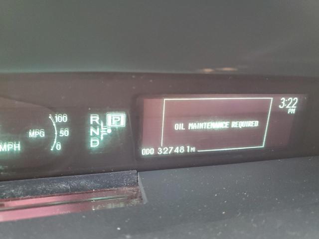 JTDKN3DU1A0042249 - 2010 TOYOTA PRIUS ვერცხლისფერი ფოტო 9