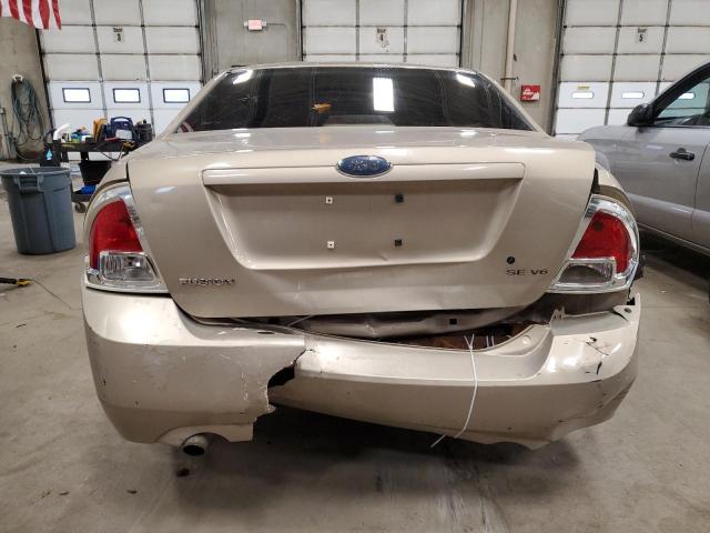 3FAHP07176R122222 - 2006 FORD FUSION SE TAN photo 6