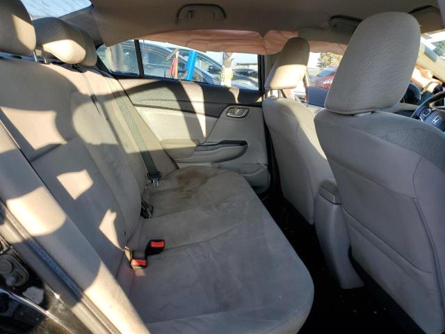 19XFB2F50DE209075 - 2013 HONDA CIVIC LX BLACK photo 10