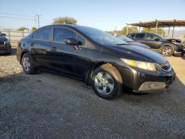 19XFB2F50DE209075 - 2013 HONDA CIVIC LX BLACK photo 4