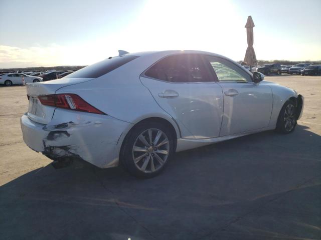 JTHBF1D27F5054219 - 2015 LEXUS IS 250 WHITE photo 3