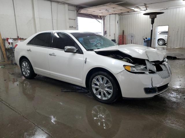 3LNHL2GC7AR602705 - 2010 LINCOLN MKZ WHITE photo 4