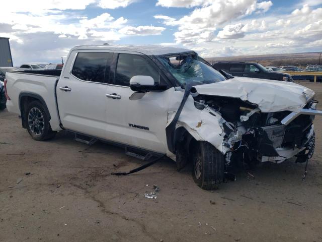 5TFJA5DBXPX103485 - 2023 TOYOTA TUNDRA CREWMAX LIMITED WHITE photo 4