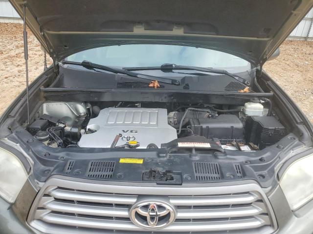 5TDZK3EH5AS003282 - 2010 TOYOTA HIGHLANDER Vert photo 12